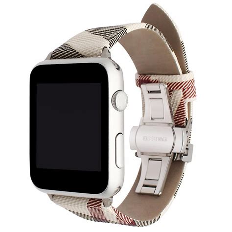 apple watch burberry band|replacement burberry watch band.